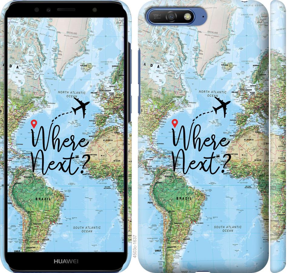

Чохол на Huawei Y6 2018 подорож