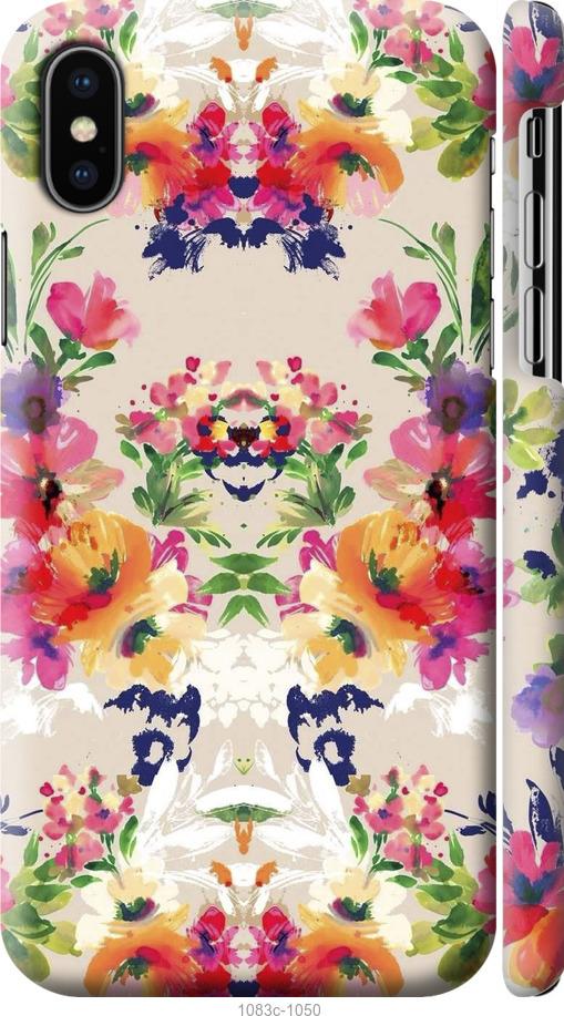 

Чохол на iPhone X Квітковий візерунок