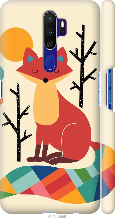 

Чехол на Oppo A5 2020 Rainbow fox