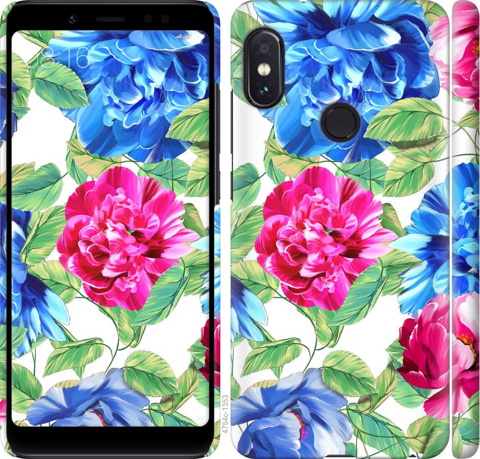 

Чохол на Xiaomi Redmi Note 5 квіти 21