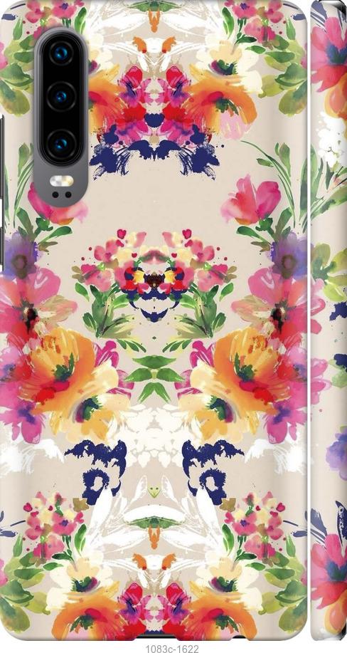 

Чехол на Huawei P30 Цветочный узор