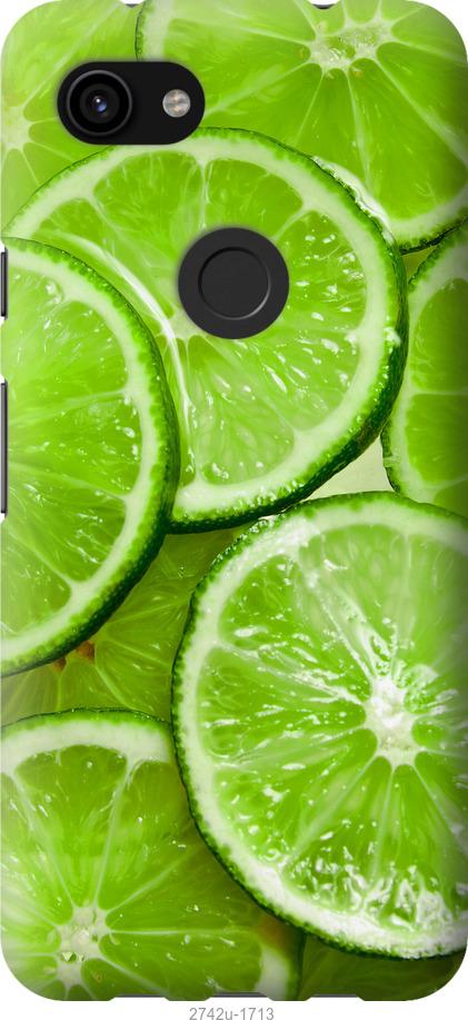 

Чехол на Google Pixel 3a XL Лайм