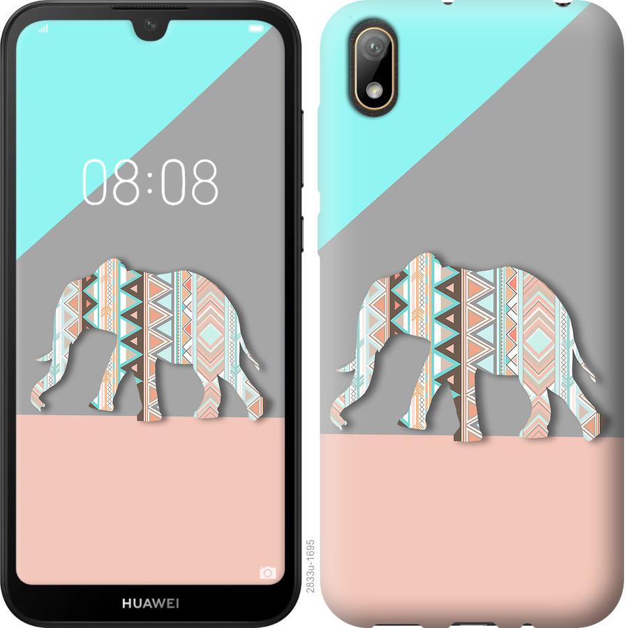 

Чохол на Huawei Y5 2019 Візерунчастий слон