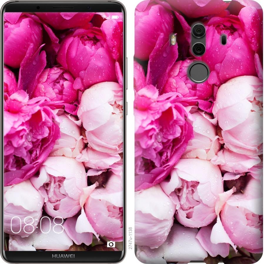 Чехол на Huawei Mate 10 Pro Розовые пионы