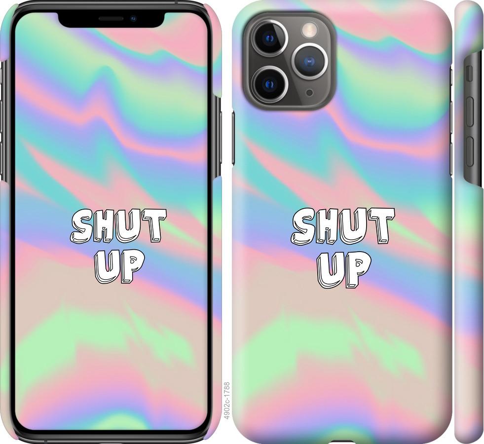 

Чохол на iPhone 11 Pro Shut up