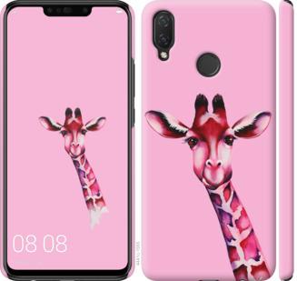 

Чохол на Huawei P Smart Plus Рожева жирафа
