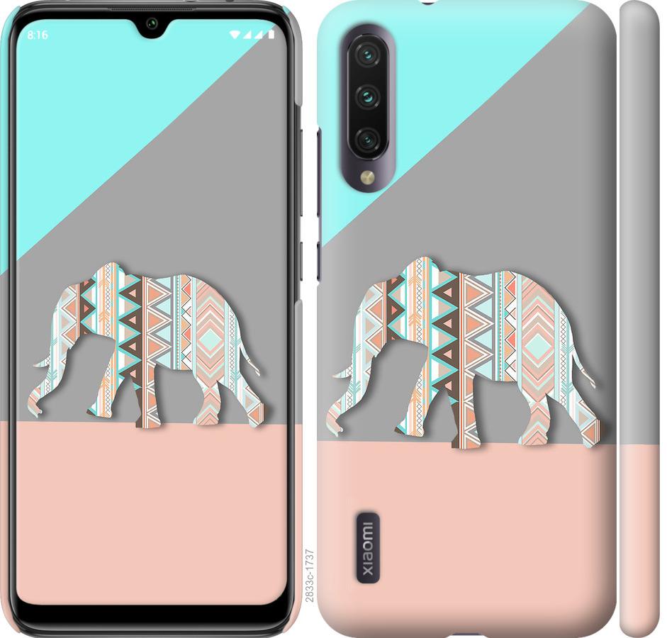 

Чохол на Xiaomi Mi A3 Візерунчастий слон