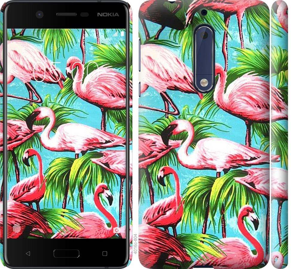 

Чехол на Nokia 5 Tropical background