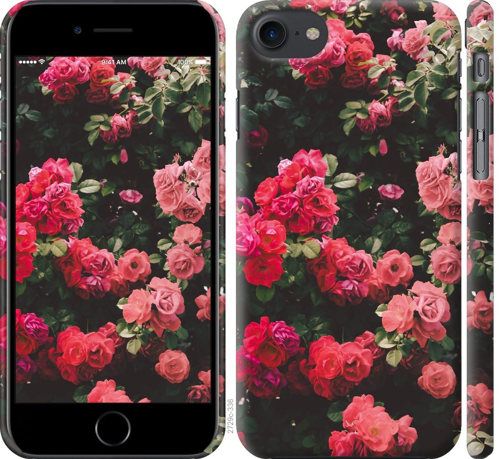 

Чехол на iPhone 7 Куст с розами