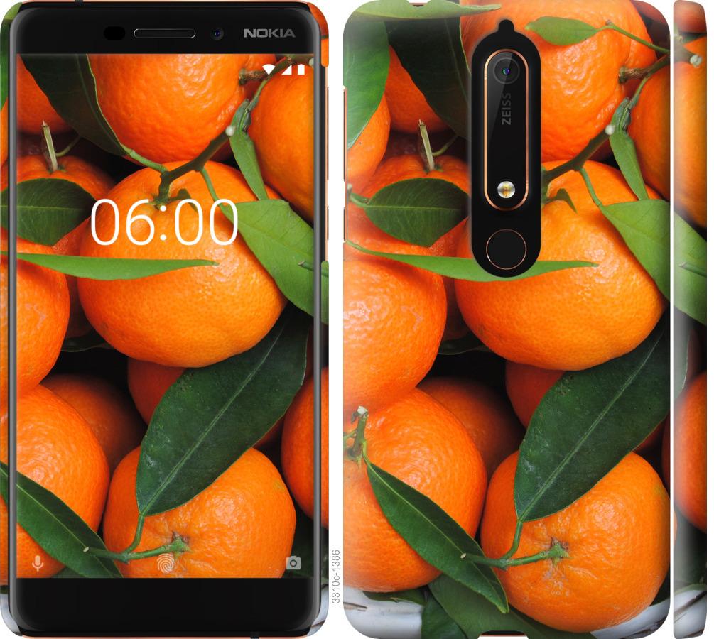 

Чохол на Nokia 6.1 мандарини