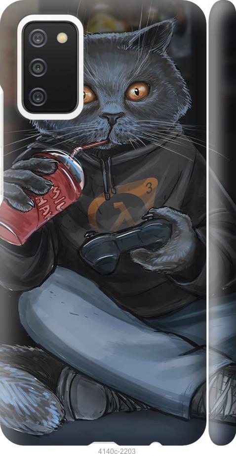 

Чехол на Samsung Galaxy A02s A025F gamer cat