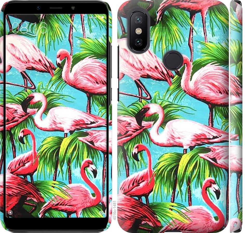 

Чехол на Xiaomi Mi A2 Tropical background