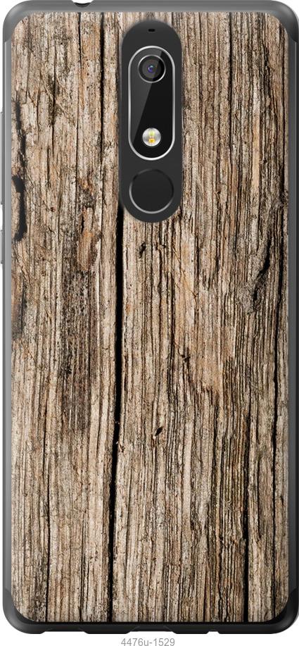 

Чохол на Nokia 5.1 Текстура дерева