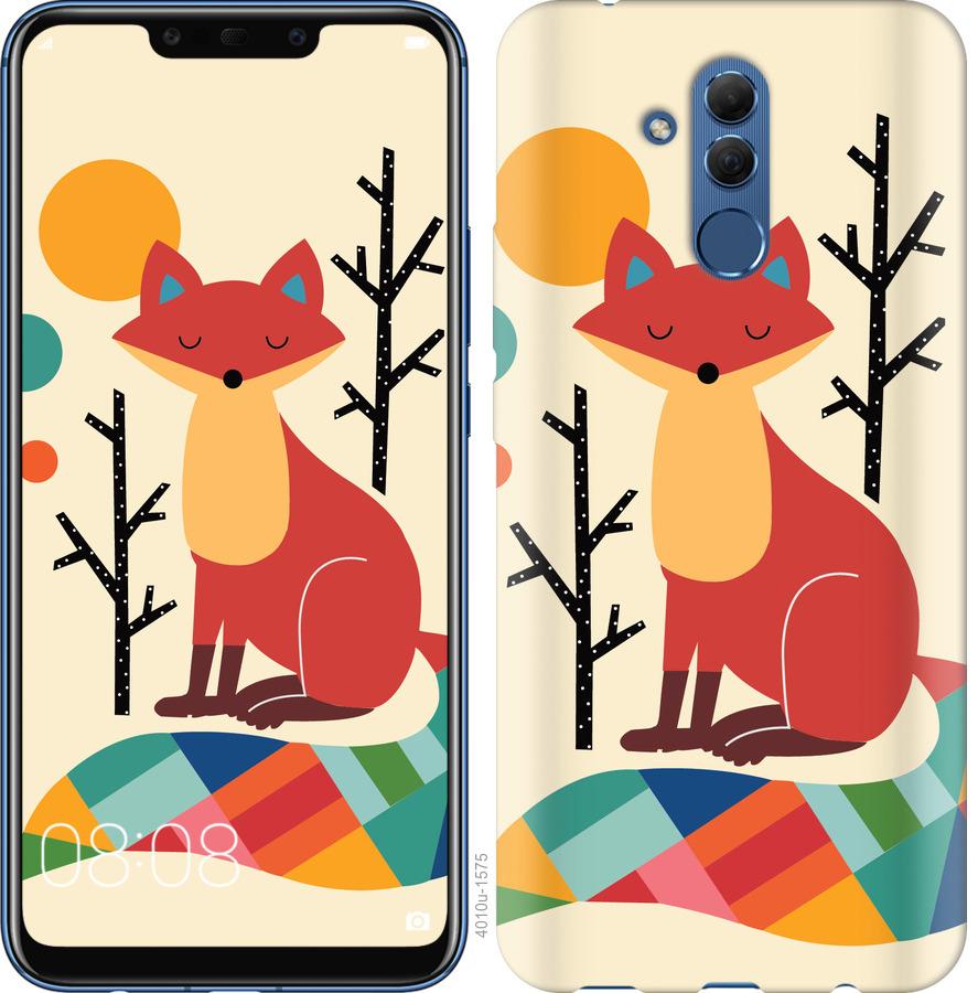 

Чехол на Huawei Mate 20 Lite Rainbow fox