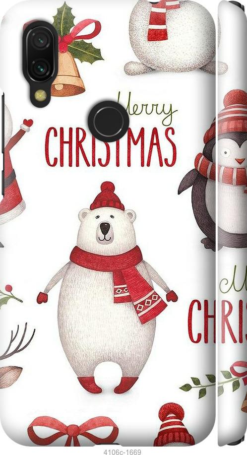 

Чехол на Xiaomi Redmi 7 Merry Christmas