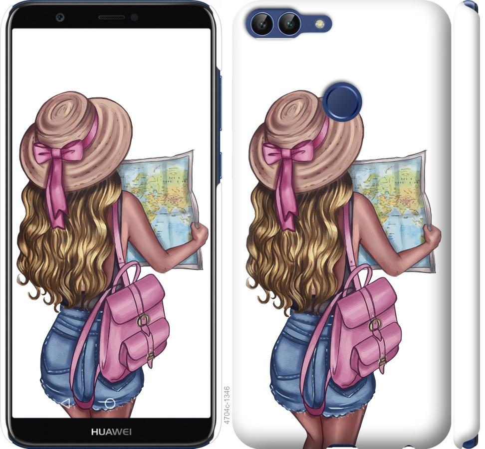 

Чохол на Huawei P Smart Дівчина з картою