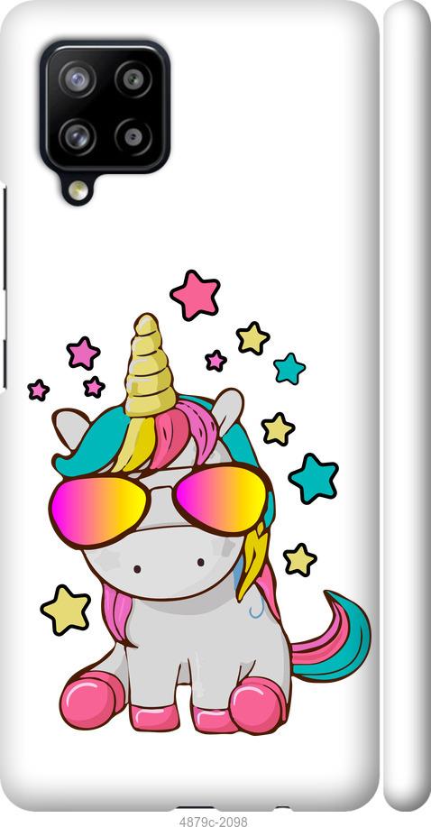 

Чехол на Samsung Galaxy A42 A426B Единорог в очках