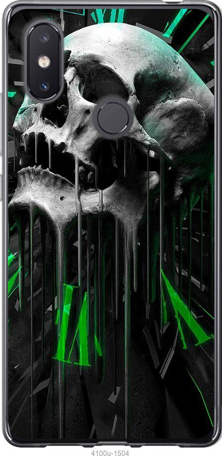 

Чехол на Xiaomi Mi8 SE Череп-часы