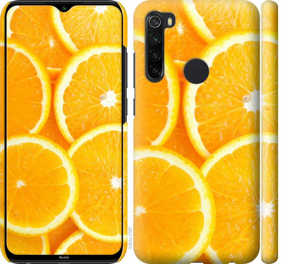 

Чохол на Xiaomi Redmi Note 8 Частки апельсина