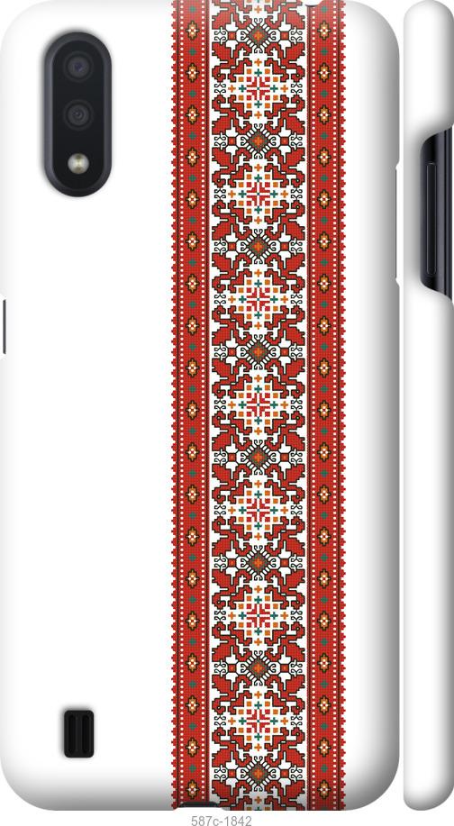 

Чохол на Samsung Galaxy A01 A015F Вишиванка 19
