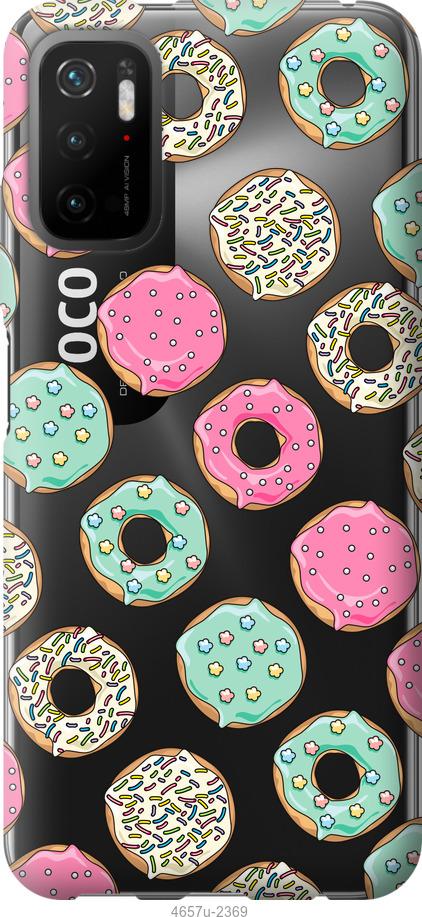 Чехол на Xiaomi Poco M3 Pro Пончики 1