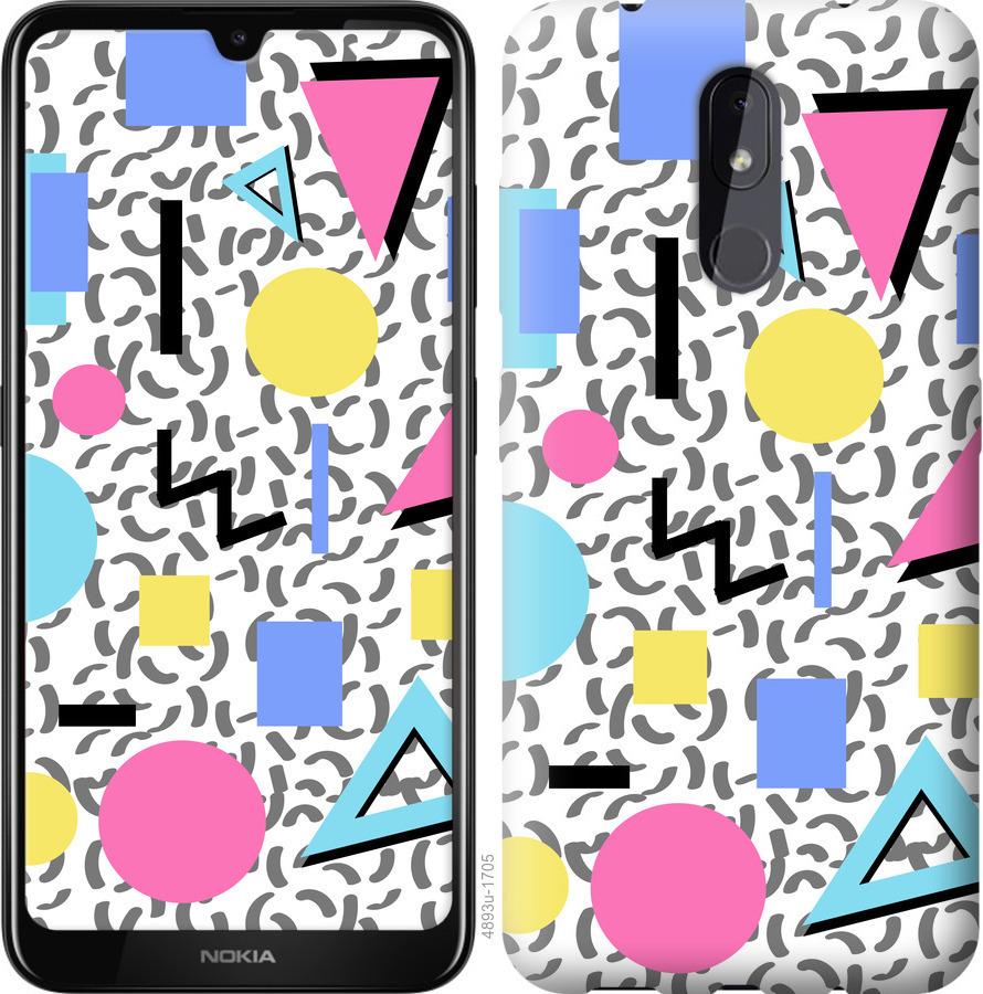 

Чехол на Nokia 3.2 Color shapes