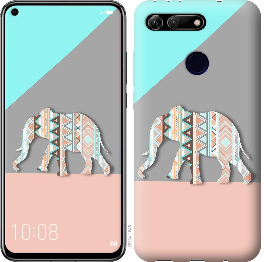 

Чохол на Huawei Honor View 20 Візерунчастий слон