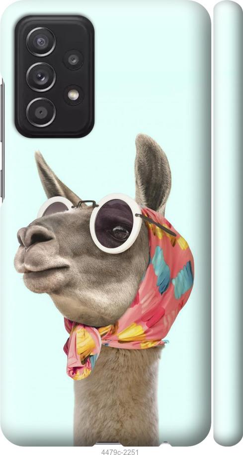 Чехол на Samsung Galaxy A52 Модная лама