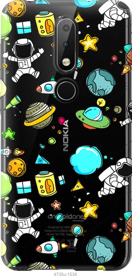 

Чехол на Nokia 6.1 Plus Космос