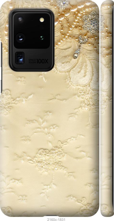 

Чехол на Samsung Galaxy S20 Ultra Кружевной орнамент