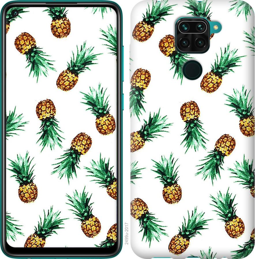 

Чохол на Xiaomi Redmi Note 9 ананас