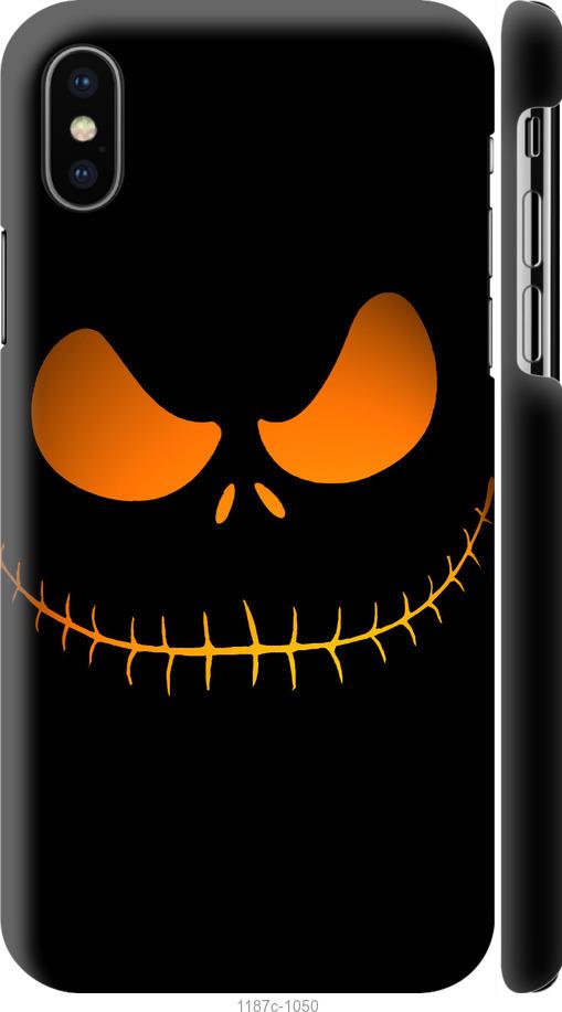 

Чехол на iPhone X Огненный Джек v2