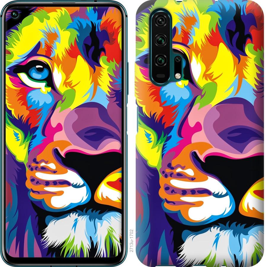 

Чохол на Huawei Honor 20 Pro Різнобарвний лев