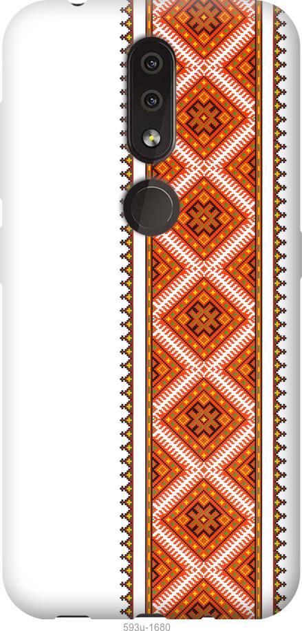 

Чехол на Nokia 4.2 Вышиванка 25