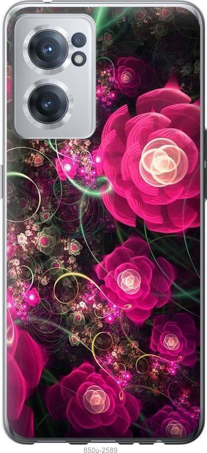 

Чохол на OnePlus Nord CE 2 Абстрактні квіти 3