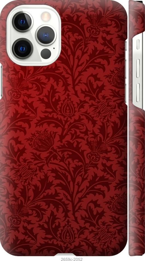 

Чехол на iPhone 12 Pro Чехол цвета бордо
