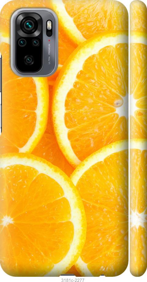 

Чохол на Xiaomi Redmi Note 10 Частки апельсина