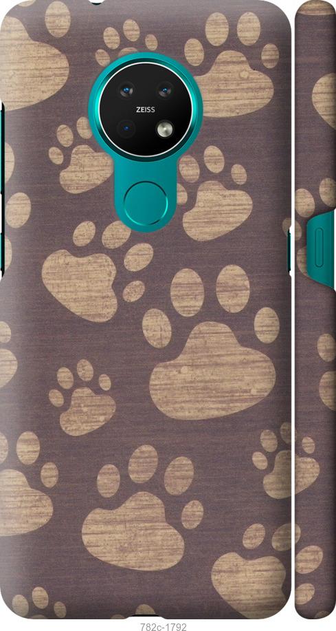 

Чехол на Nokia 6.2 Следы тигра