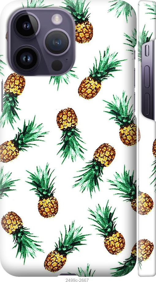 

Чохол на iPhone 14 Pro Max ананас