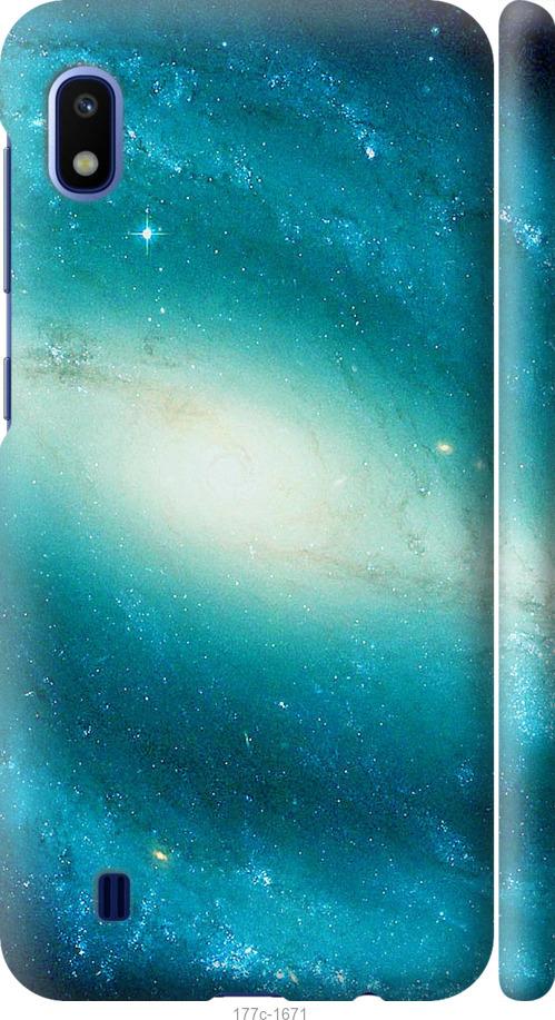 Чехол на Samsung Galaxy A10 2019 A105F Голубая галактика