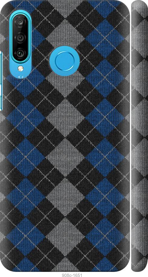 

Чехол на Huawei P30 Lite Вязаный узор