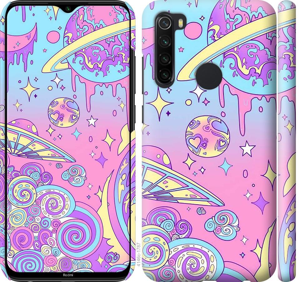 

Чохол на Xiaomi Redmi Note 8T Рожева галактика
