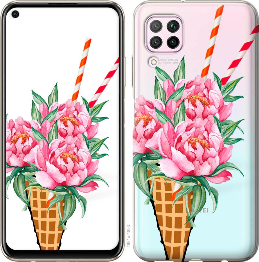 

Чохол на Huawei P40 Lite Морозиво-піони