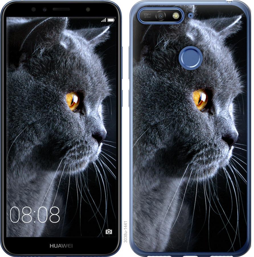 

Чохол на Huawei Y6 Prime 2018 Гарний кіт
