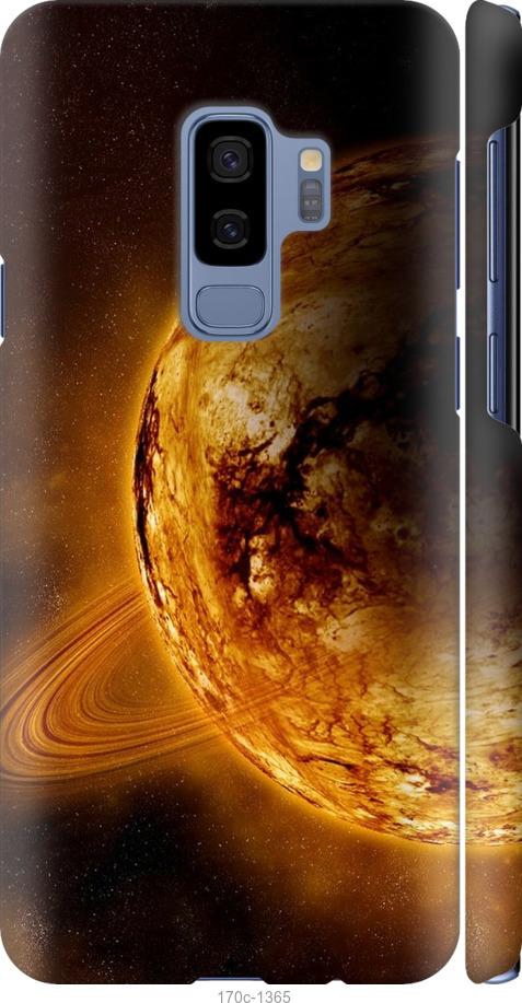 Чехол на Samsung Galaxy S9 Plus Жёлтый Сатурн