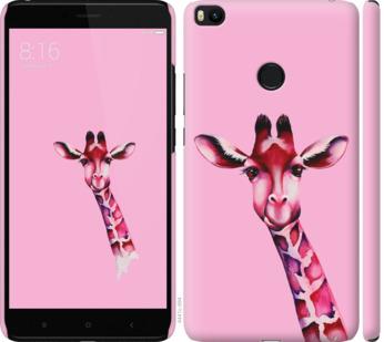 

Чохол на Xiaomi Mi Max 2 Рожева жирафа