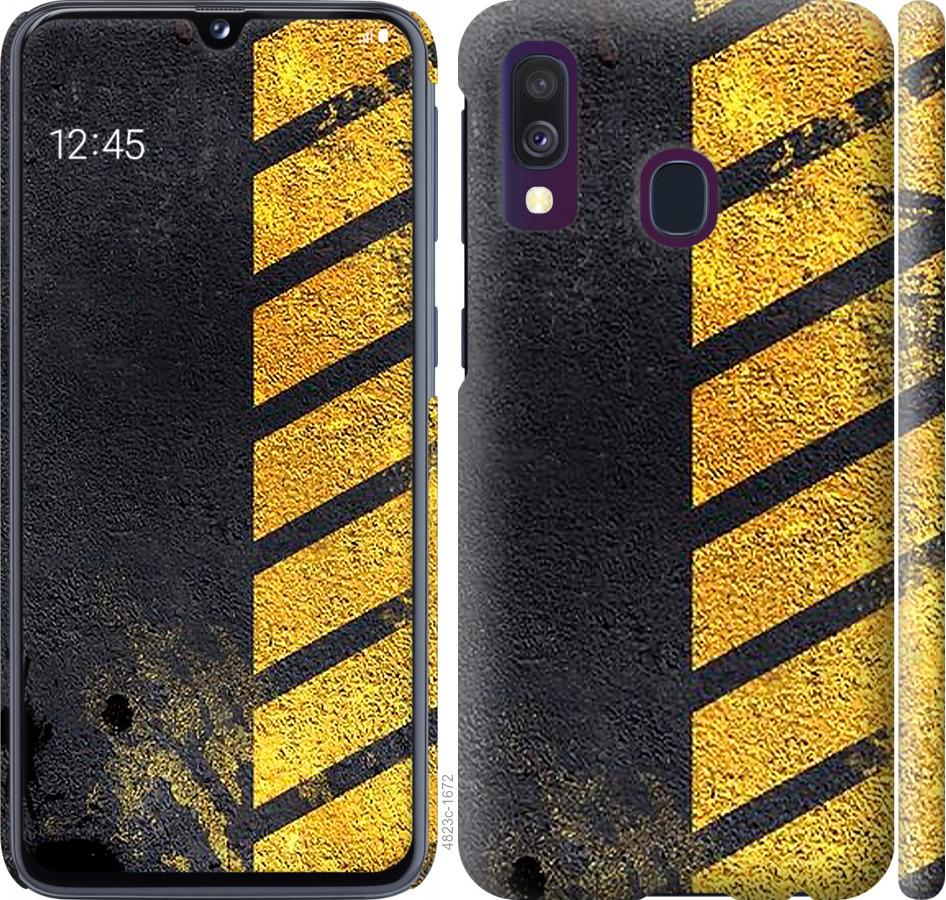 Чехол на Samsung Galaxy A40 2019 A405F Biohazard  7
