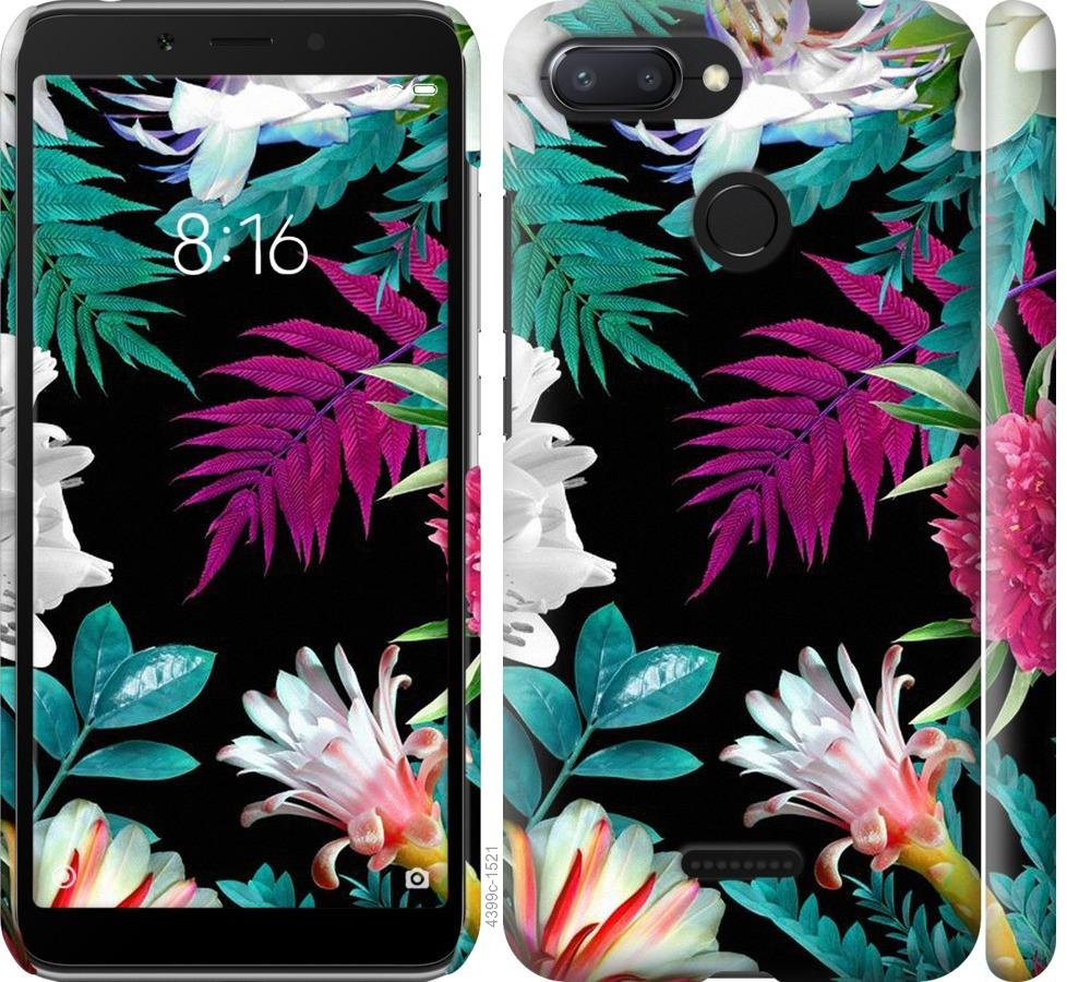 

Чехол на Xiaomi Redmi 6 Flowers