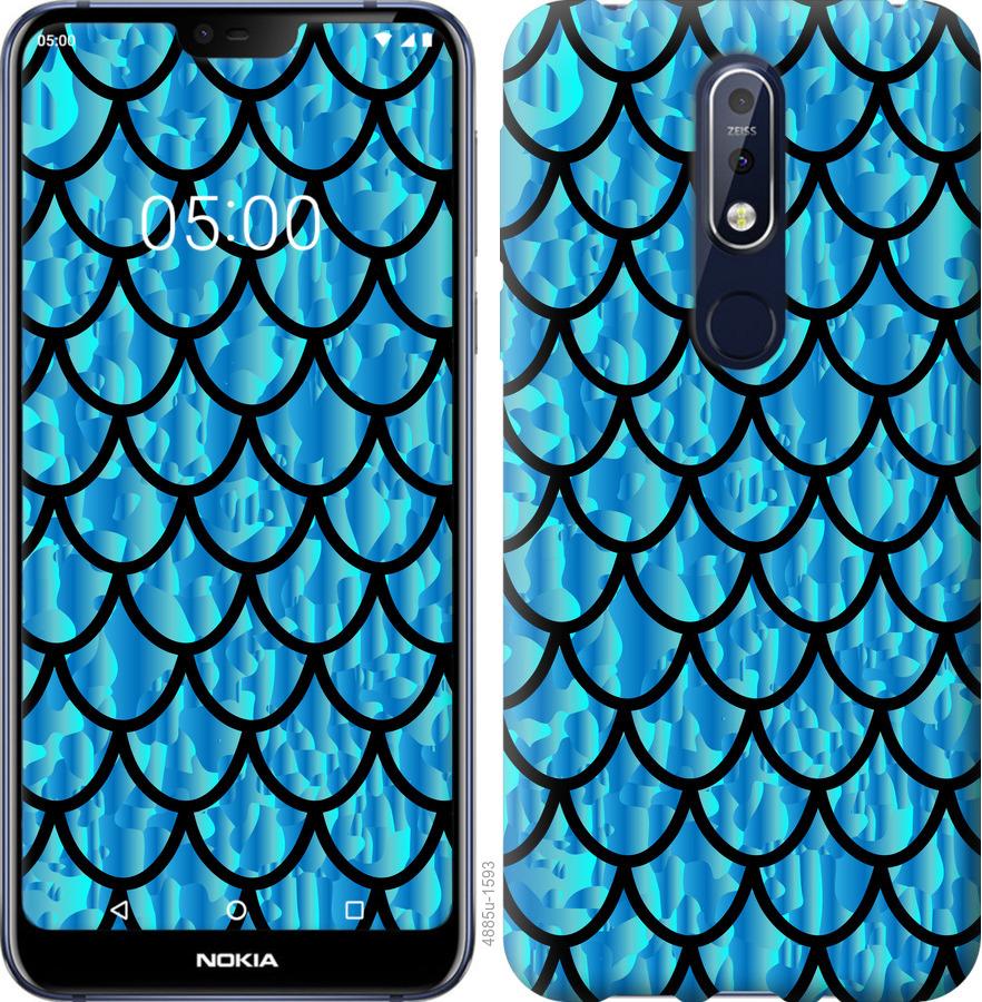 

Чехол на Nokia 7.1 Чешуя