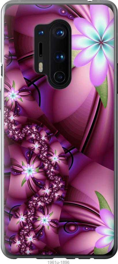 

Чехол на OnePlus 8 Pro Цветочная мозаика